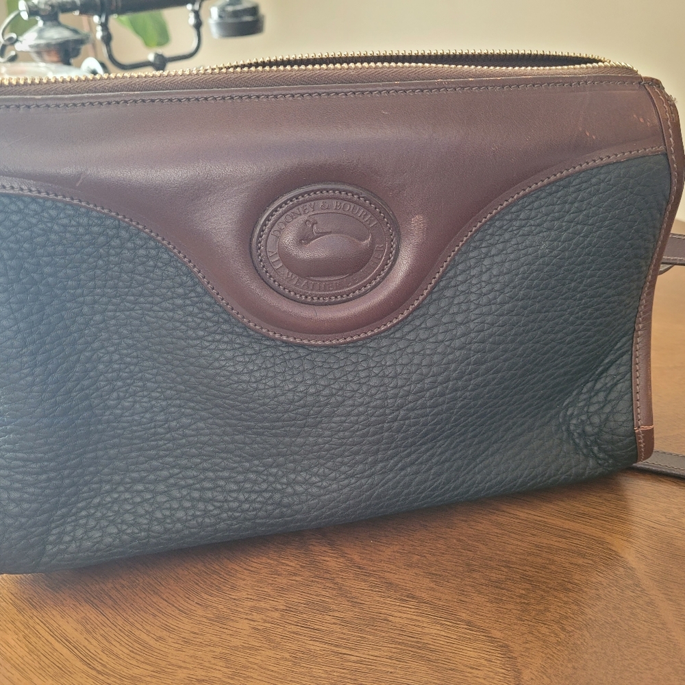 Dooney and Bourke brown and black purse